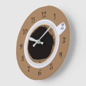 Classy Coffee Cup Kitchenwall Uhren (Winkel)