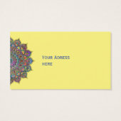 Classy Colorful Mandala India Style 1 (Rückseite)