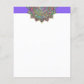 Classy Colorful Mandala India Style 1 (Rückseite)
