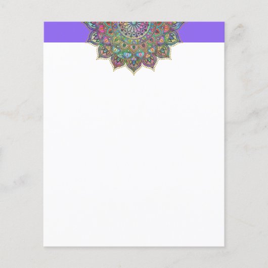 Classy Colorful Mandala India Style 1 (Vorderseite)