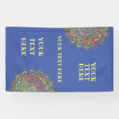 Classy Colorful Mandala India Style 1 Banner (Horizontal)