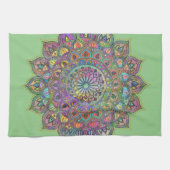 Classy Colorful Mandala India Style 1 Geschirrtuch (Horizontal)