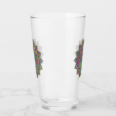 Classy Colorful Mandala India Style 1 Glas (Links)