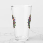 Classy Colorful Mandala India Style 1 Glas (Rechts)