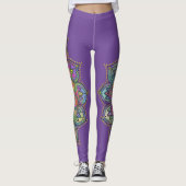 Classy Colorful Mandala India Style 1 Leggings (Vorderseite)