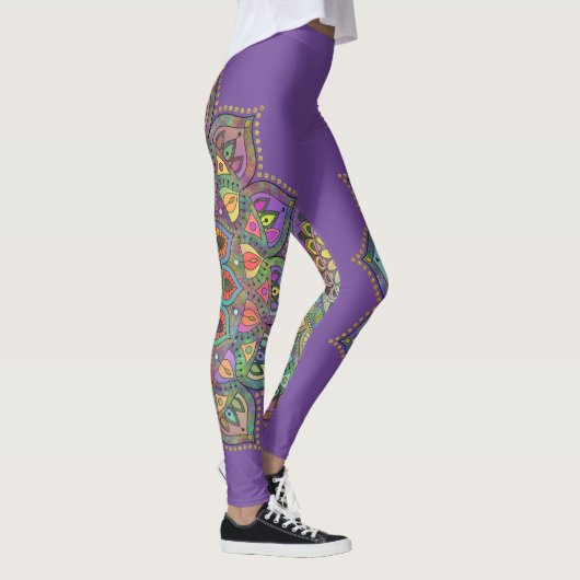 Classy Colorful Mandala India Style 1 Leggings (Rechts)