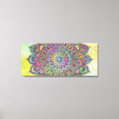 Classy Colorful Mandala India Style 1 Leinwanddruck (Vorderseite)