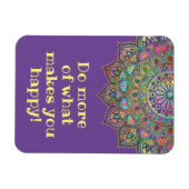 Classy Colorful Mandala India Style 1 Magnet (Horizontal)