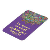 Classy Colorful Mandala India Style 1 Magnet (Linke Seite)