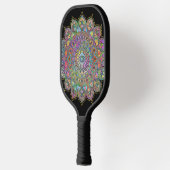 Classy Colorful Mandala India Style 1 Pickleball Schläger (Links)