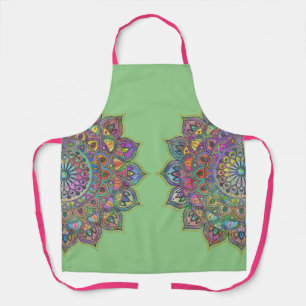 Classy Colorful Mandala India Style 1 Schürze