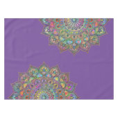 Classy Colorful Mandala India Style 1 Tischdecke (Vorderseite (Horizontal))