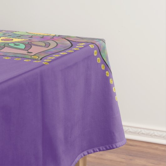 Classy Colorful Mandala India Style 1 Tischdecke (Beispiel)