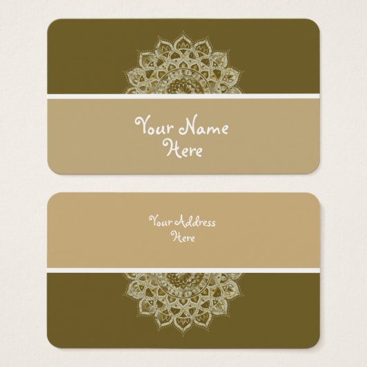 Classy Colorful Mandala India Style 4 (Vorne & Hinten)