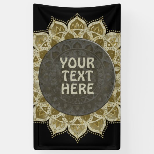 Classy Colorful Mandala India Style 4 Banner (Vertikal)