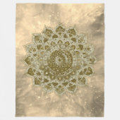 Classy Colorful Mandala India Style 4 Fleecedecke (Vorderseite)