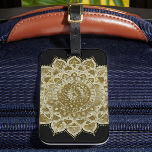 Classy Colorful Mandala India Style 4 Gepäckanhänger