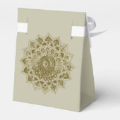 Classy Colorful Mandala India Style 4 Geschenkschachtel (Rückseite)