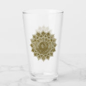 Classy Colorful Mandala India Style 4 Glas (Rückseite)