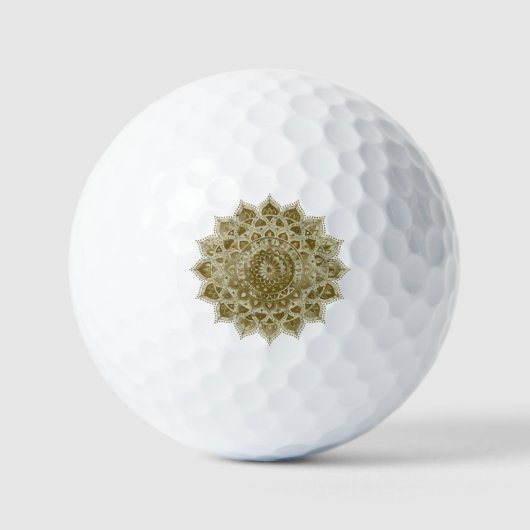 Classy Colorful Mandala India Style 4 Golfball (Vorderseite)