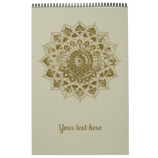 Classy Colorful Mandala India Style 4 Kalender (Titelbild)