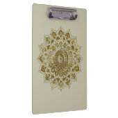 Classy Colorful Mandala India Style 4 Klemmbrett (Rechts)
