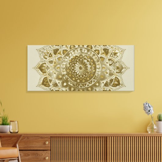 Classy Colorful Mandala India Style 4 Leinwanddruck (Insitu (Wohnzimmer))