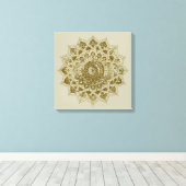 Classy Colorful Mandala India Style 4 Leinwanddruck (Insitu (Holzboden))