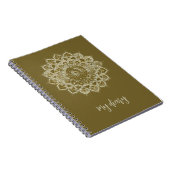Classy Colorful Mandala India Style 4 Notizblock (Rechte Seite)