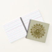 Classy Colorful Mandala India Style 4 Notizblock (Innenseite)