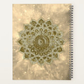 Classy Colorful Mandala India Style 4 Planer (Rückseite)
