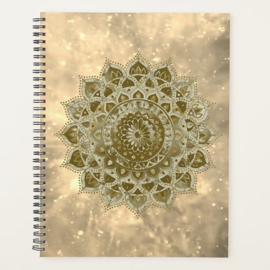 Classy Colorful Mandala India Style 4 Planer (Vorderseite)