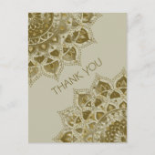 Classy Colorful Mandala India Style 4 Postkarte (Vorderseite)
