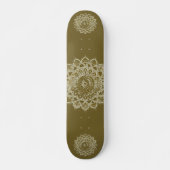 Classy Colorful Mandala India Style 4 Skateboard (Vorne)
