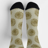 Classy Colorful Mandala India Style 4 Socken (Oben)