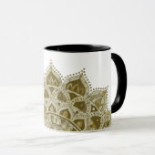 Classy Colorful Mandala India Style 4 Tasse (VorderseiteRechts)