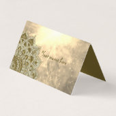 Classy Colorful Mandala India Style 4 Visitenkarten (Vorderseite)