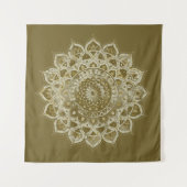 Classy Colorful Mandala India Style 4 Wandteppich (Vorderseite)