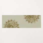 Classy Colorful Mandala India Style 4 Yogamatte (Vorderseite (Horizontal))