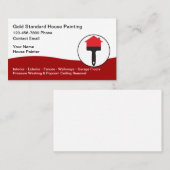 Classy Cool House Painter Visitenkarte (Vorne/Hinten)