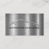 Classy Cool Sleek Modern Automotive Business Cards Visitenkarte (Vorderseite)