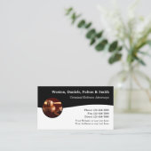 Classy Criminal Defence Law Group Visitenkarte (Stehend Vorderseite)