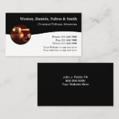 Classy Criminal Defence Law Group Visitenkarte (Vorne/Hinten)