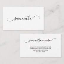 Classy Curved Swash Signature Name