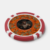 Classy Custom Lilies Themed Surprise Birthday Pokerchips (Einzeln)
