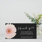 Classy Daisy Blume Memorial Vielen Dank Dankeskarte (Stehend Vorderseite)