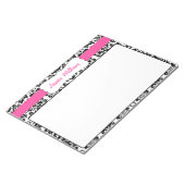 Classy Damask Notizblock (angewinkelt)