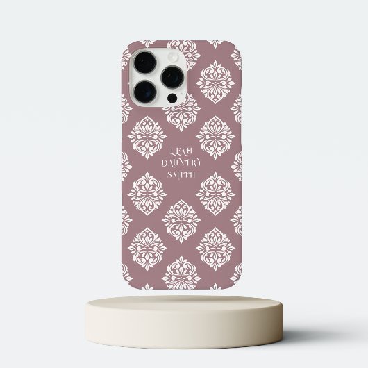 Classy Damask Regency Mountbatten Pink Case-Mate iPhone Hülle