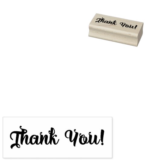 Classy Danke Gummistempel (Stempel)