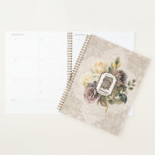 Classy decorative floral on kraft paper Rustic Planer (Anzeige)